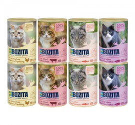 BOZITA - mięsna karma dla kotów, puszka 410g