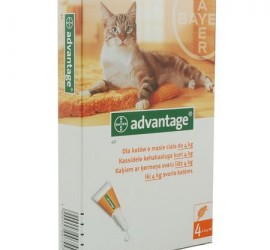 Bayer - krople dla kotów Advantage.