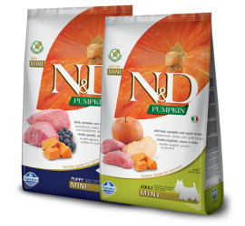 Farmina N&D bezzbożowa karma dla psów, różne smaki, 800 g